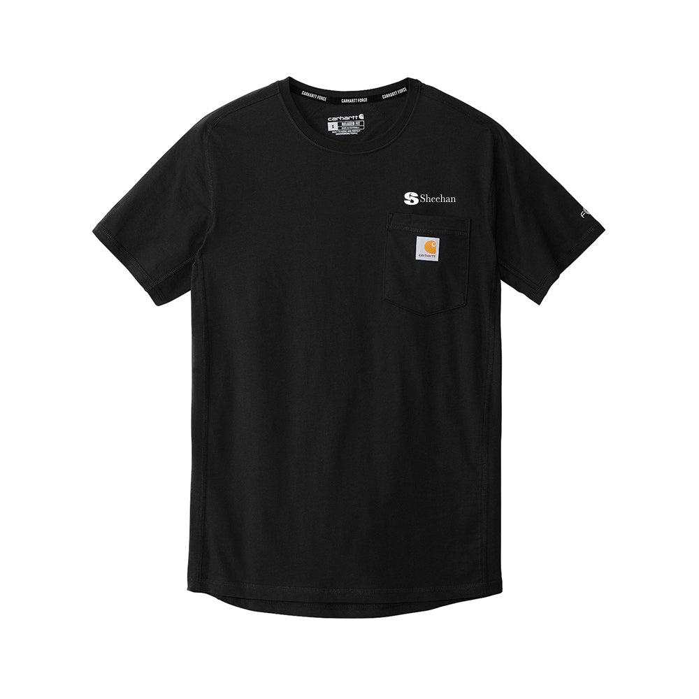 Carhartt Force Short Sleeve Pocket T Shirt Sheehan Property Management