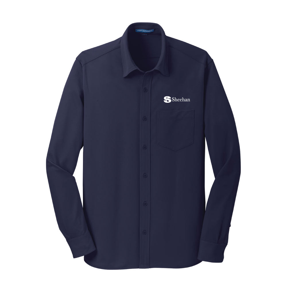 port authority dimension knit dress shirt Port Authority Dimension Knit Dress Shirt - Ladies - Promotional