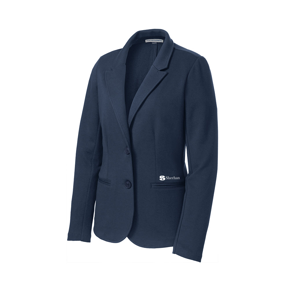 Port authority 2025 knit blazer